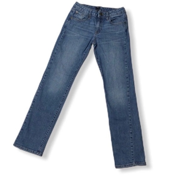 GAP Other - Gap Kids Girls Straight Fit Dark Wash Jeans